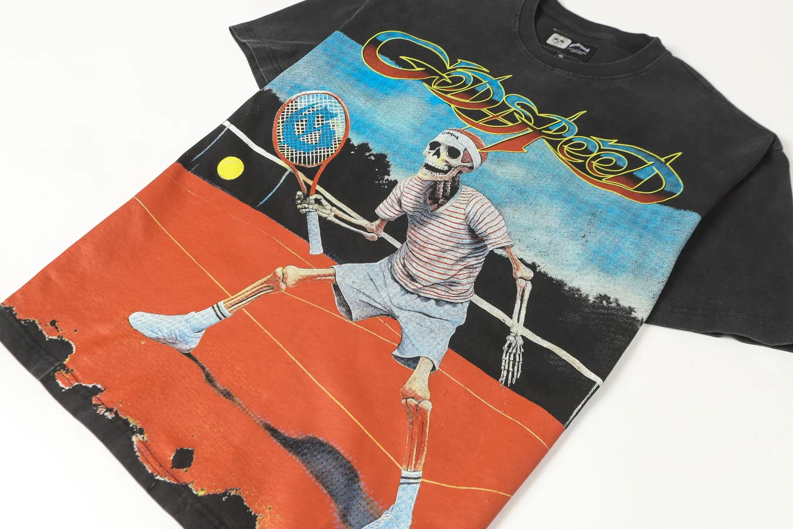 6338# Black I P63 In Stock （new） Godspeed Retro T （fabric）：32 250 Sizes（size）：S-M-L-XL （colour）： Black